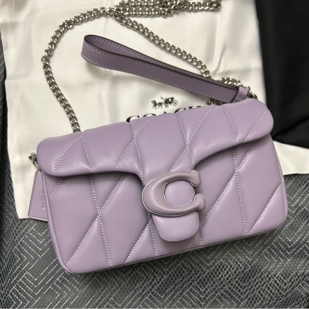 Coach Tabby Wristlet with Pillow Quilting